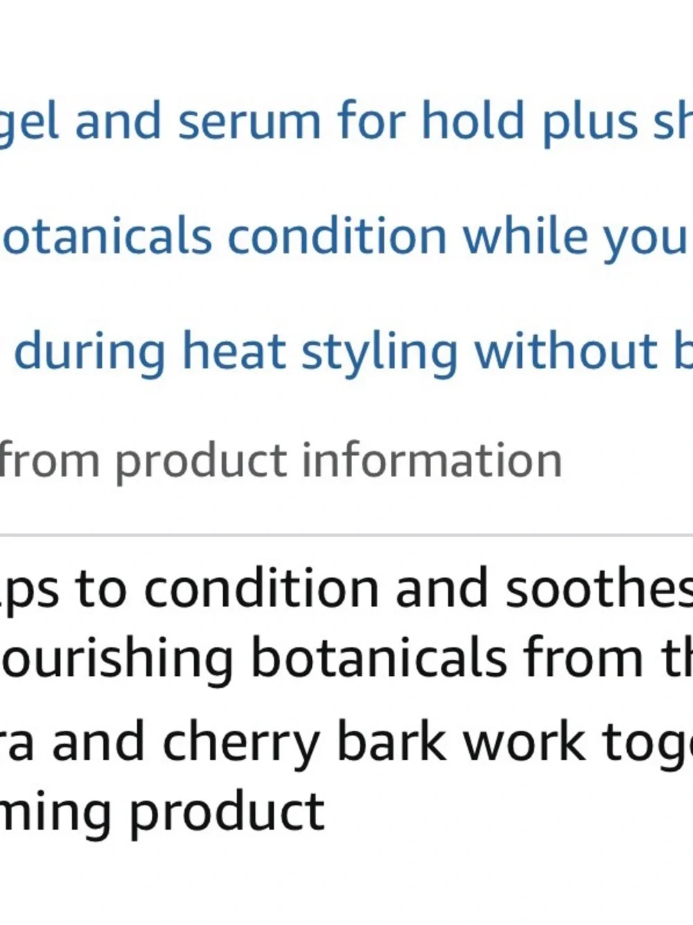 Oribe Black Gel Sérum for Shine & Control